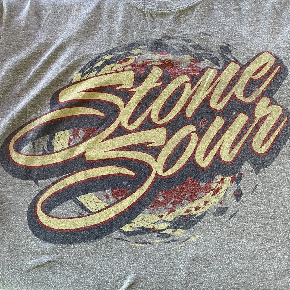 NEW Stone Sour Graphic Unisex Band T-Shirt Retro Style, Medium